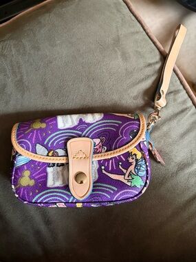 Loungefly Purple Tinker Bell Kids Wristlet Wallet